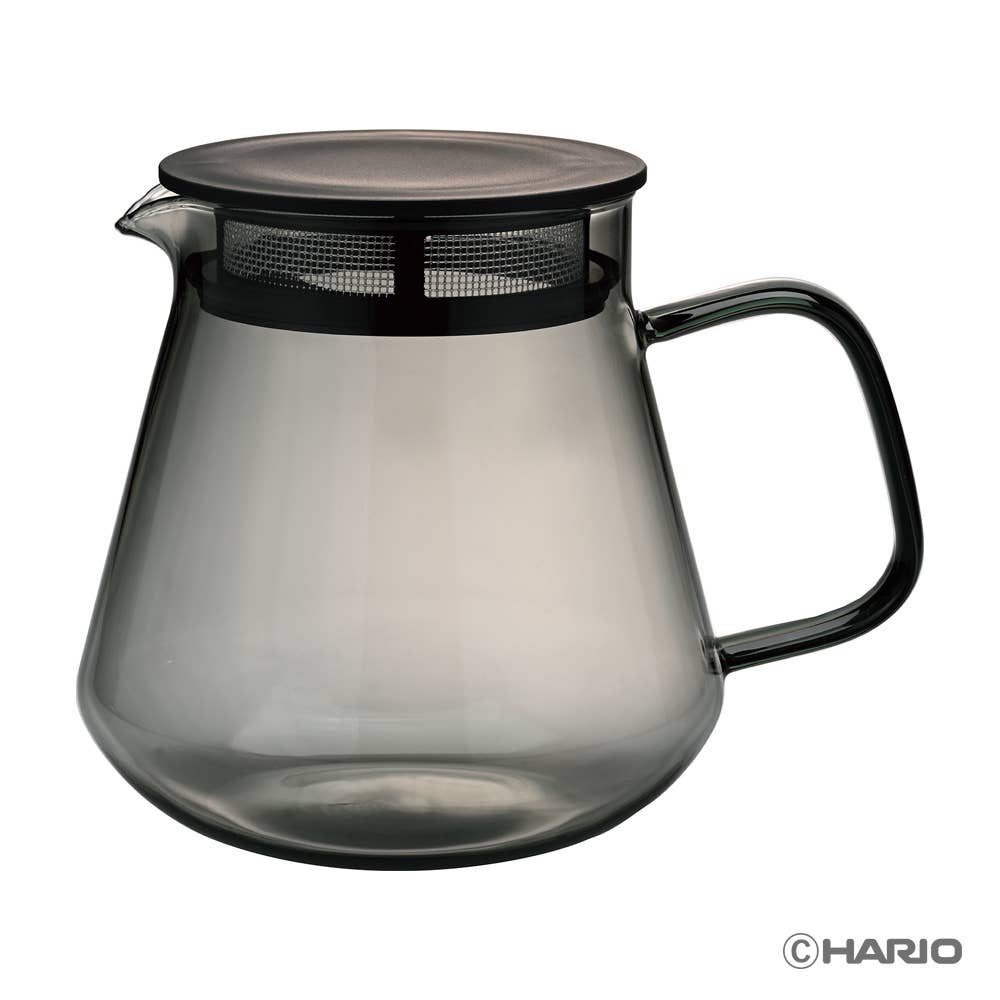 HARIO Colors Glass Coffee and Tea Server, 600ml: Amber