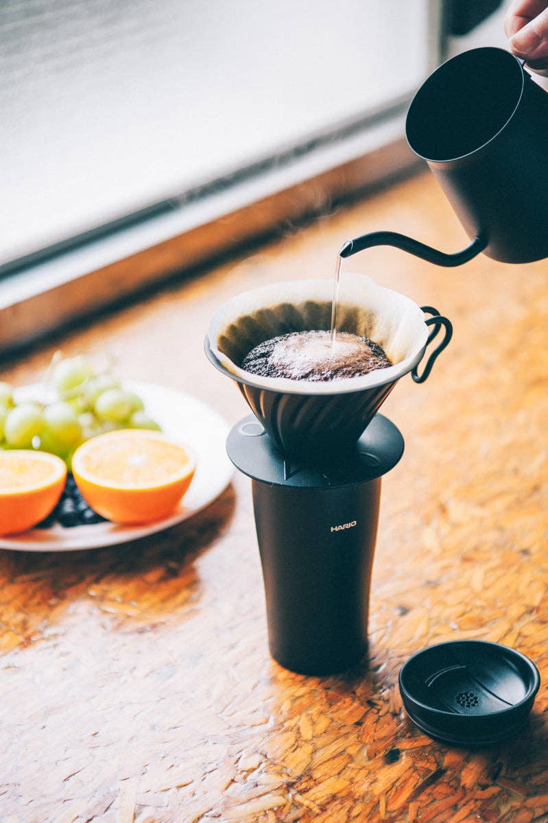 V60 Metal Dripper: Silver