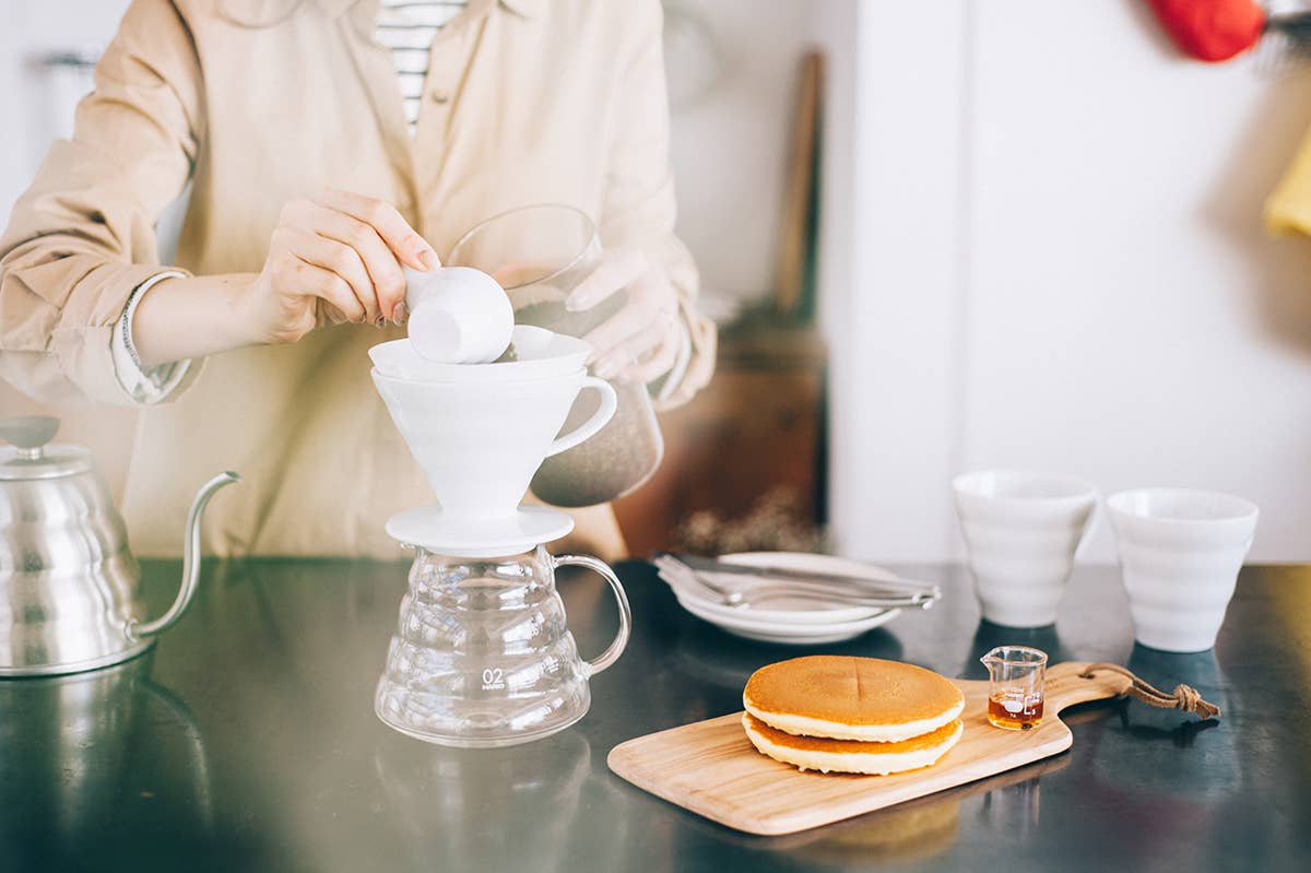 HARIO V60 Glass Server: CAPACITY：2-5 cups