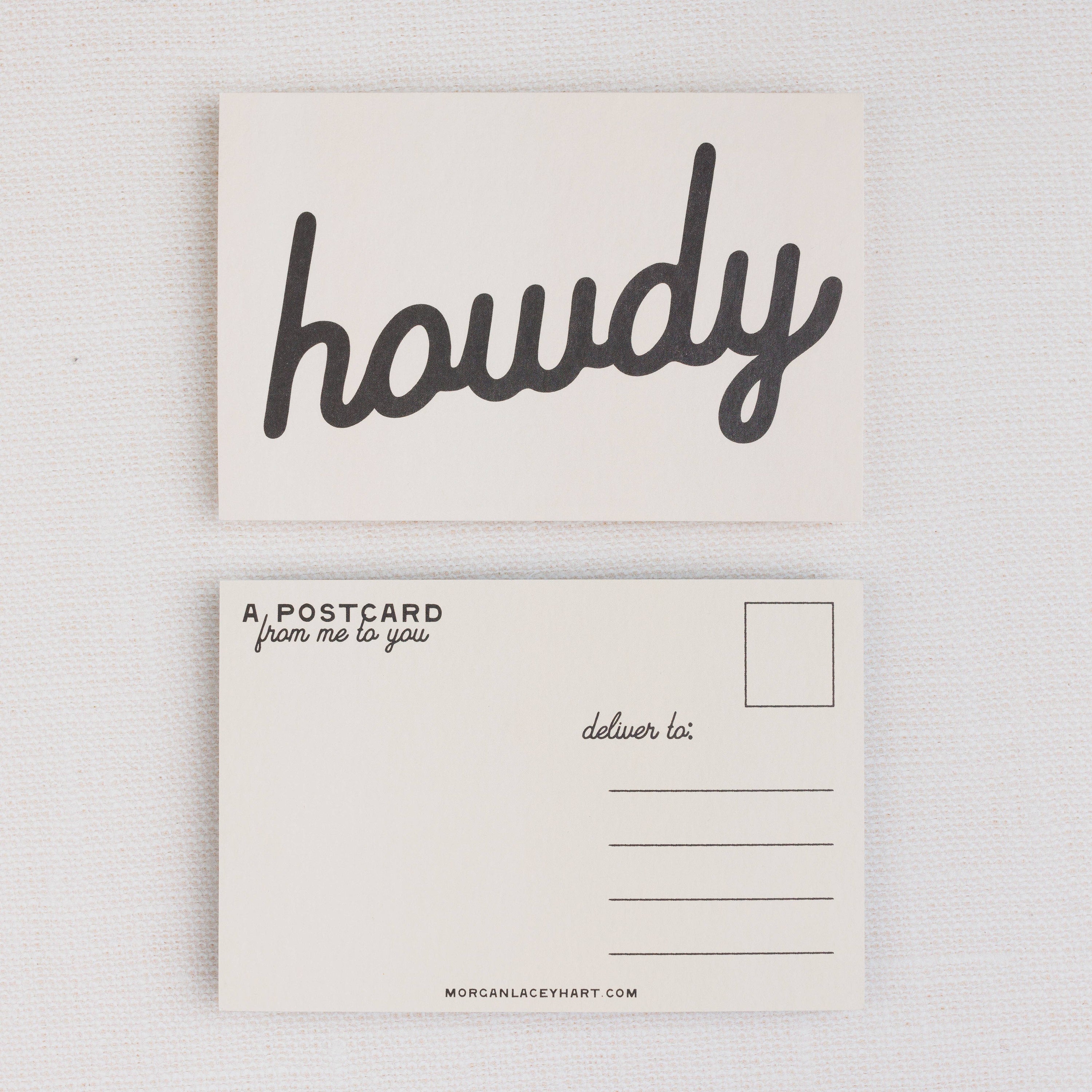 Howdy Postcards: Little of Black