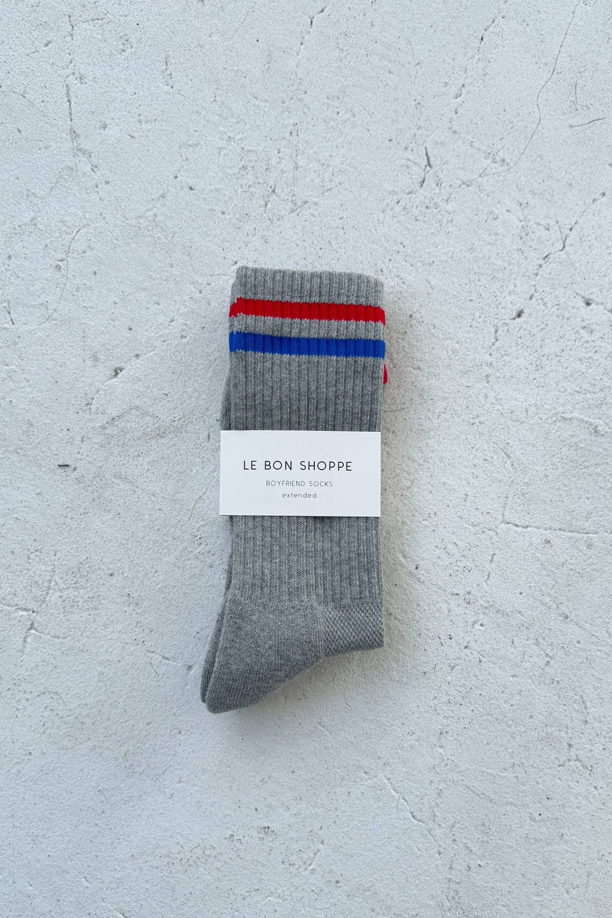 Extended Boyfriend Socks: Wood