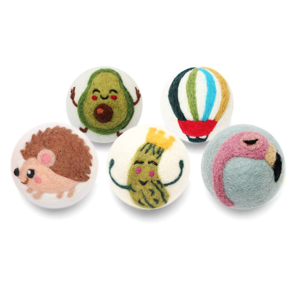 Avocado • Hedgehog Eco Wool Dryer Balls : Avocado