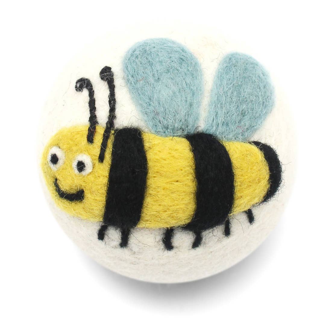 Eco Wool Dryer Ball: Bee