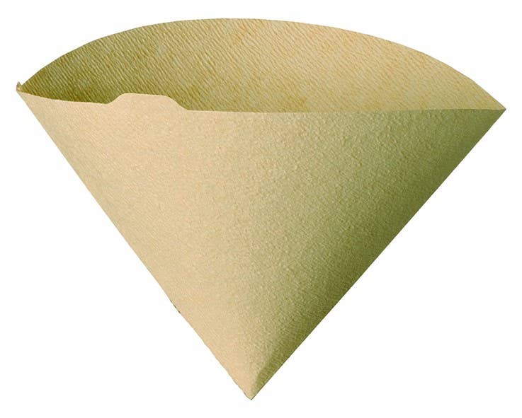 HARIO V60 Paper Filter Natural Brown (100 Sheets): For 1～4 cups