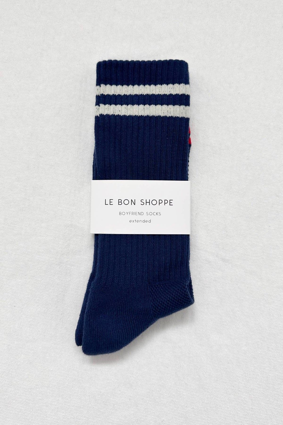 Extended Boyfriend Socks: Wood