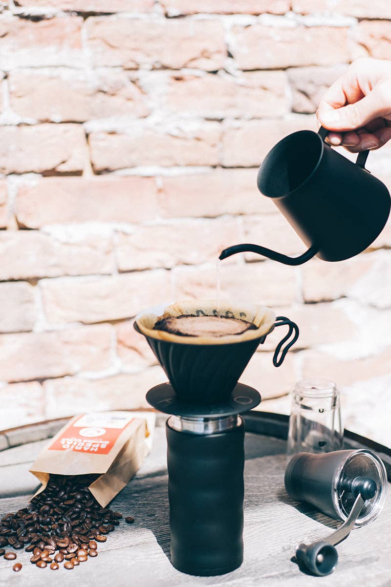 V60 Metal Dripper: Silver