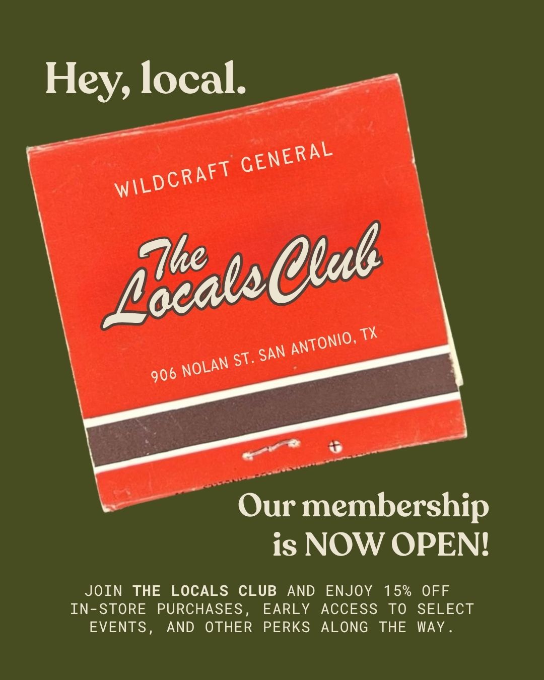The Locals Club - Annual Membership