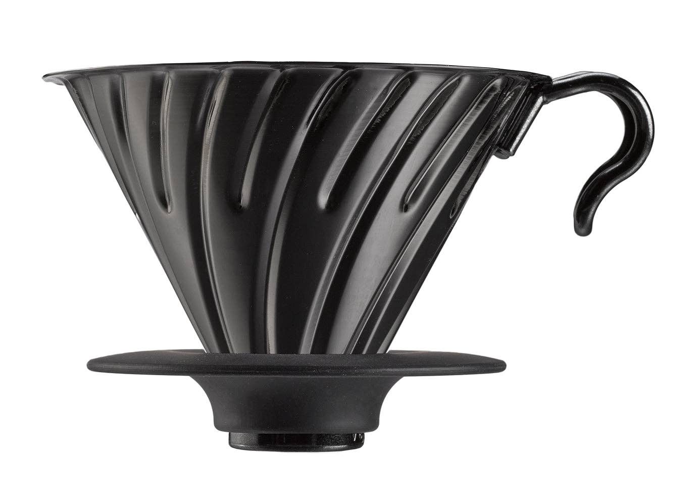 V60 Metal Dripper: Silver
