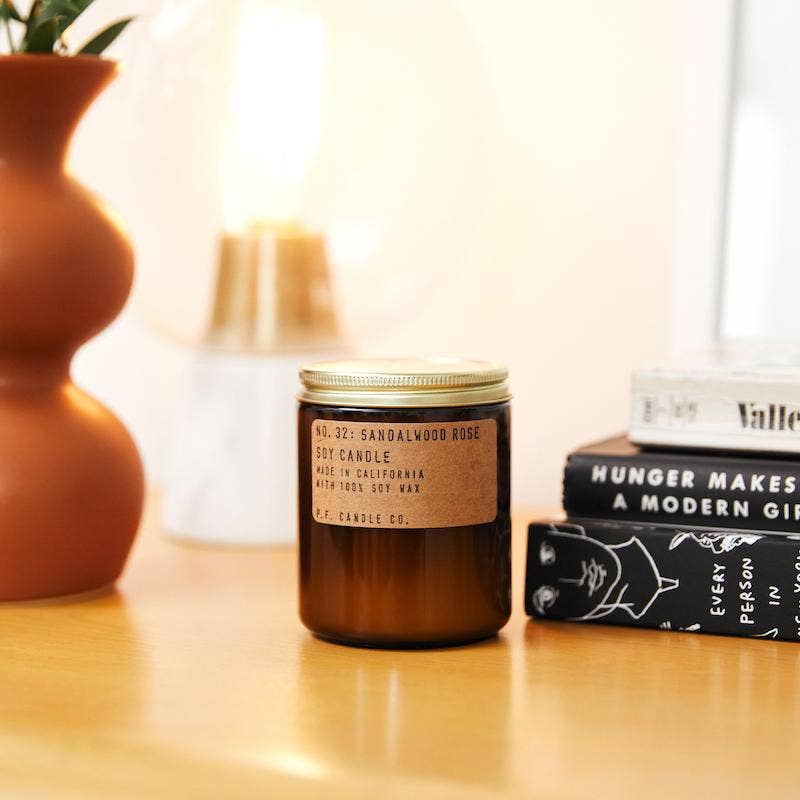 Sandalwood Rose -  Standard Soy Candle