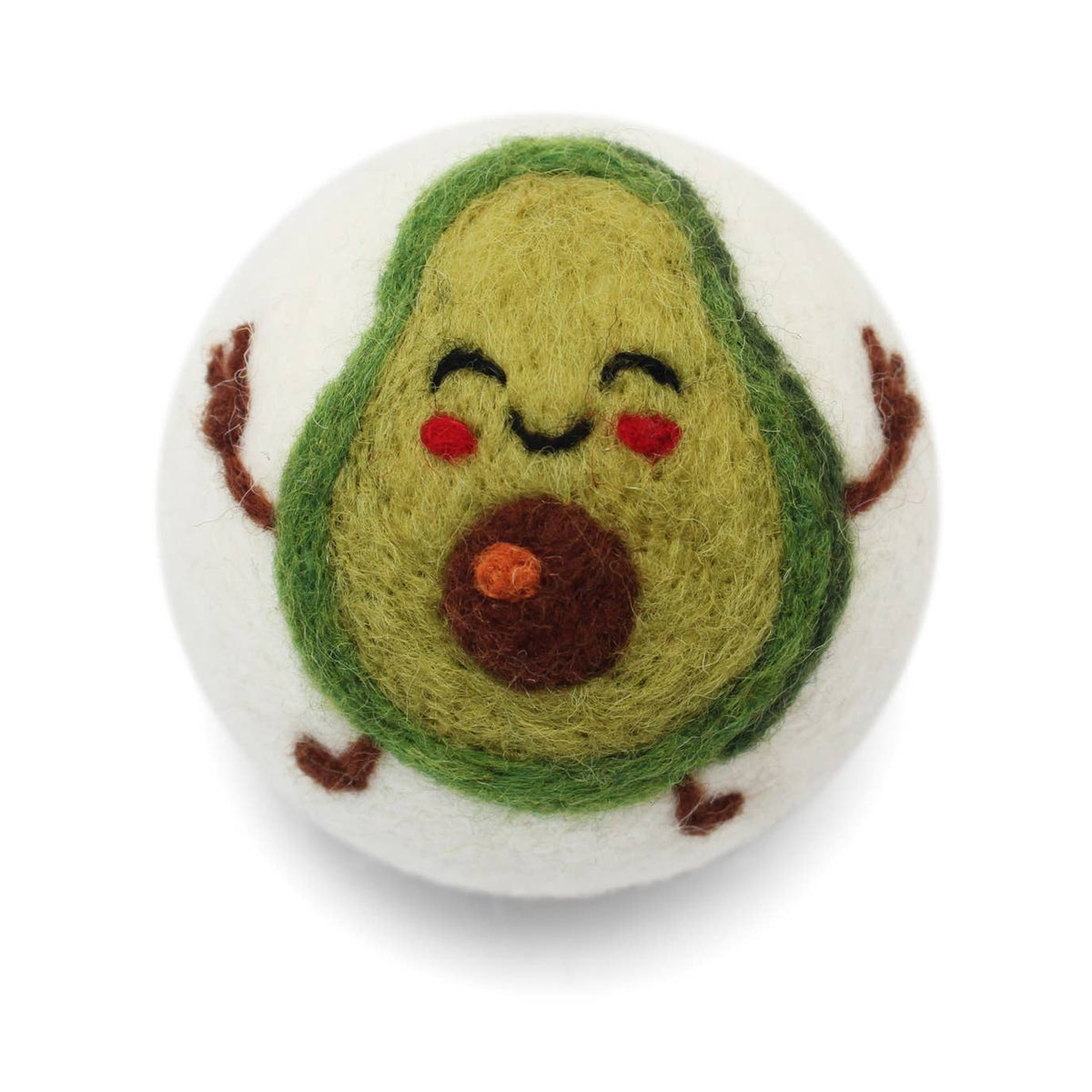 Avocado • Hedgehog Eco Wool Dryer Balls : Avocado