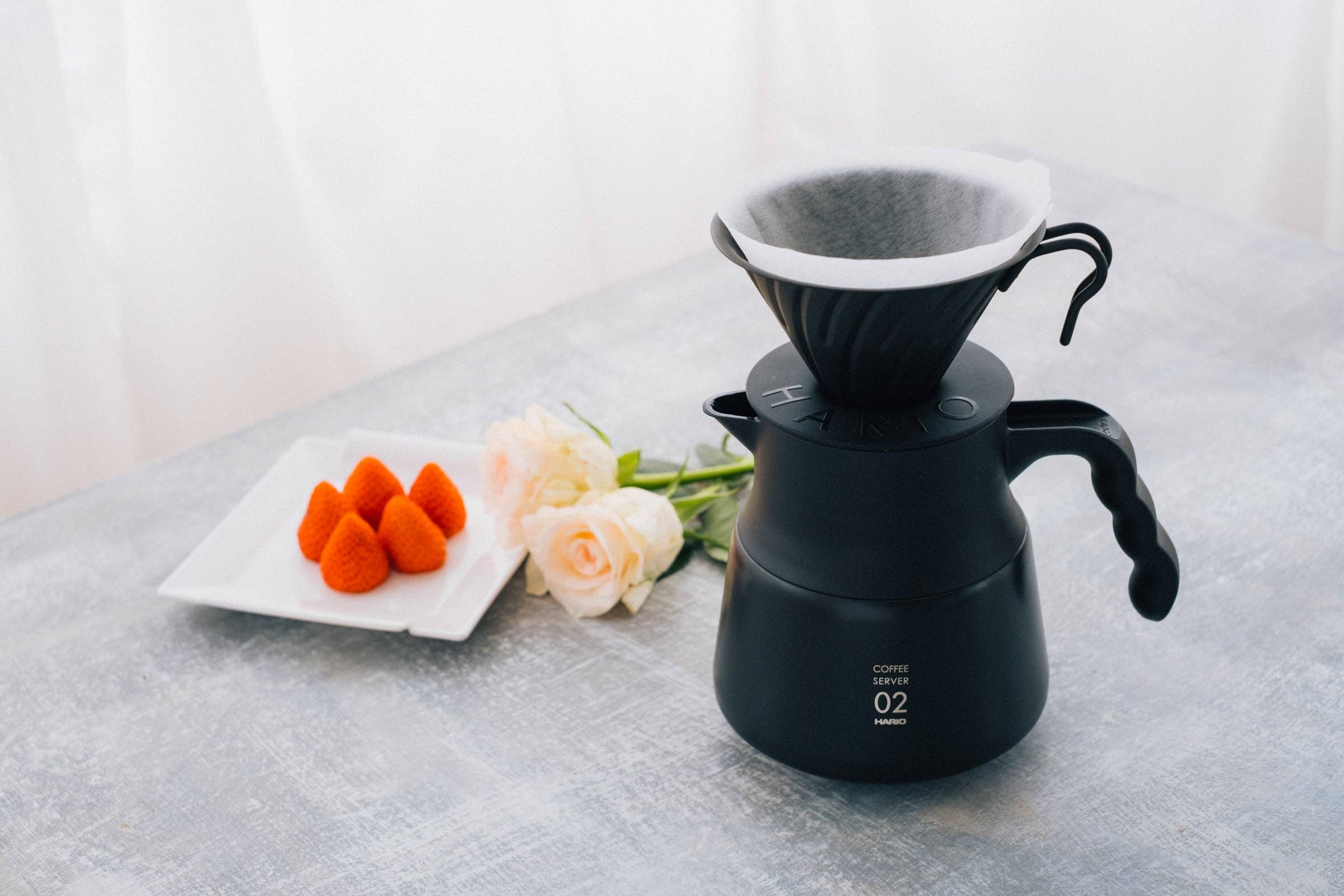 V60 Metal Dripper: Silver