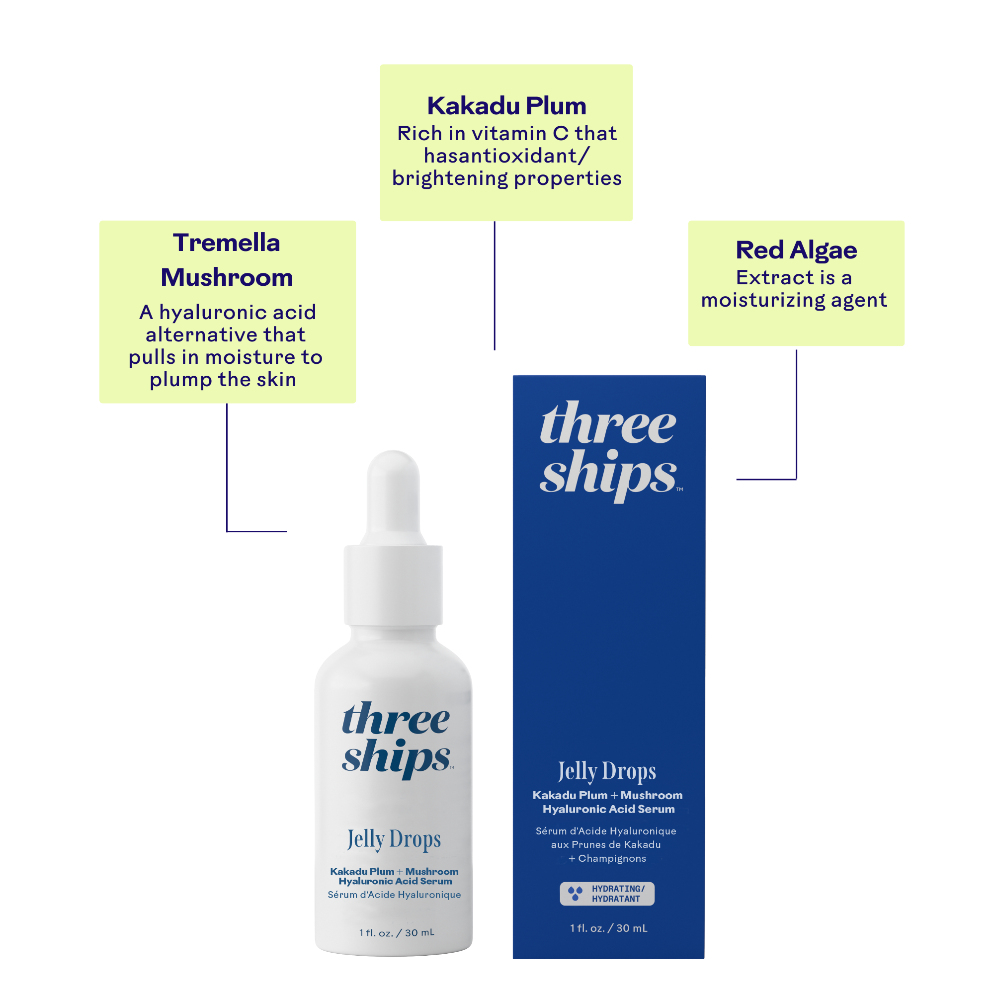 Jelly Drops Kakadu Plum + Mushroom Hyaluronic Acid Serum