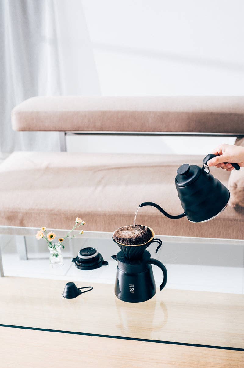 V60 Metal Dripper: Silver