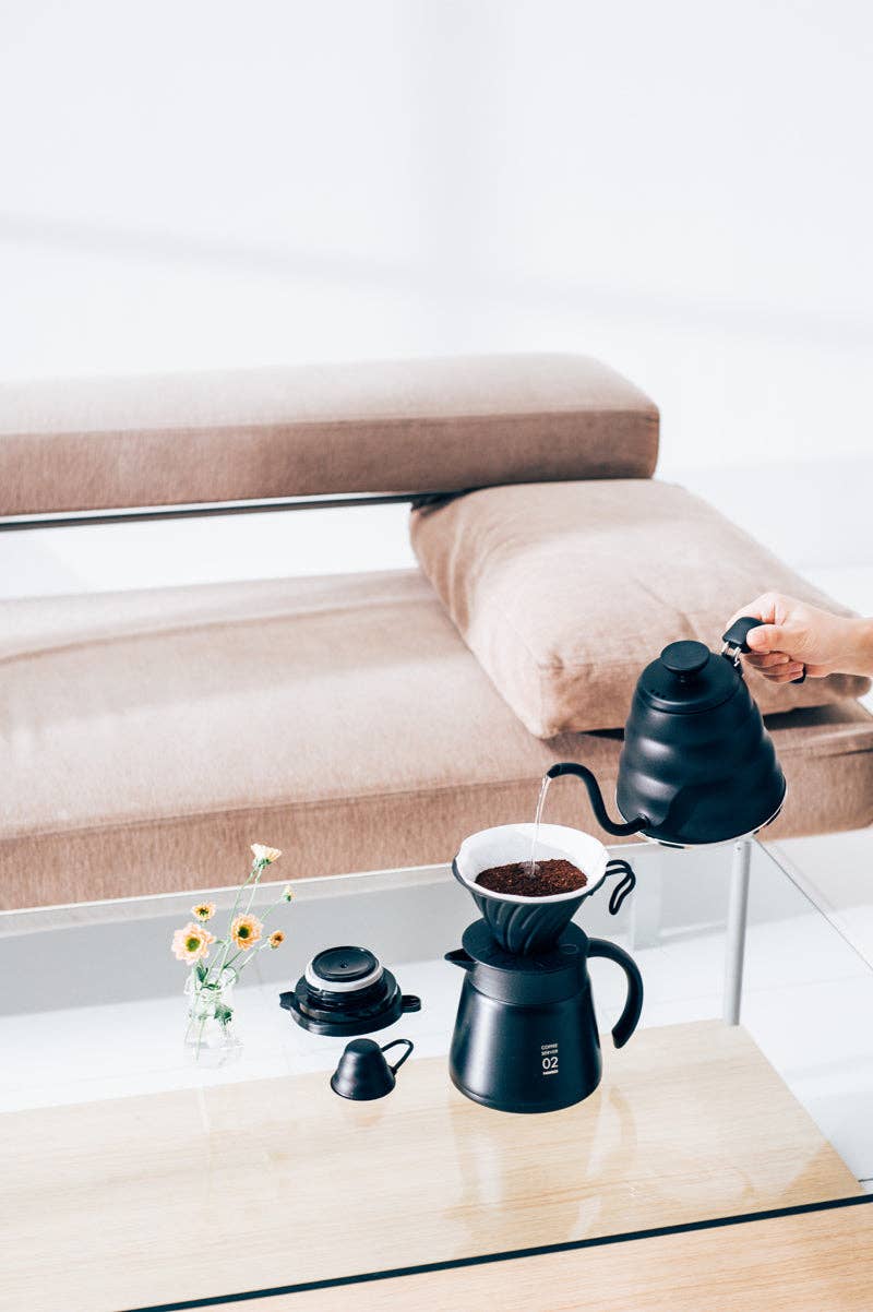 V60 Metal Dripper: Silver