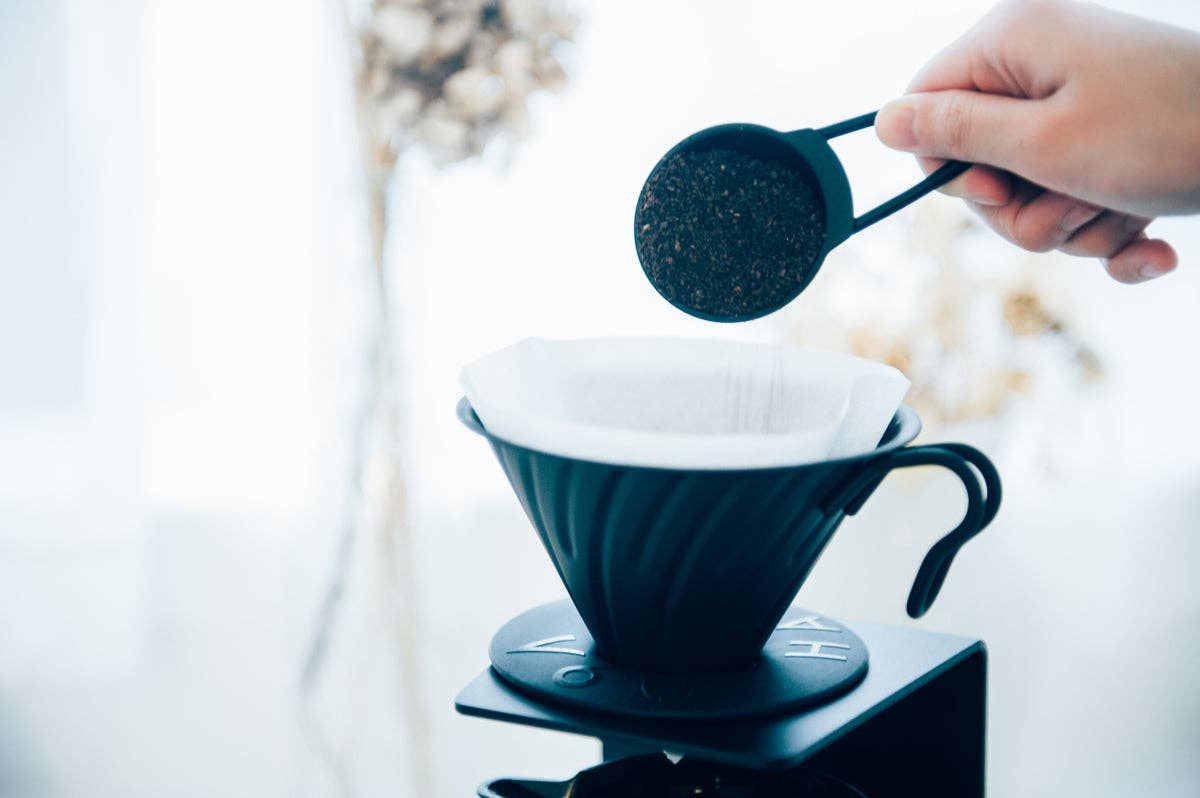 V60 Metal Dripper: Silver