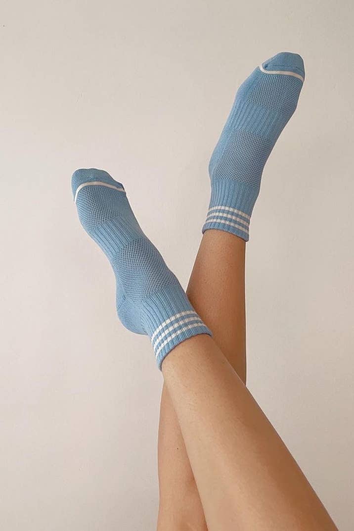 Girlfriend Socks: Indigo
