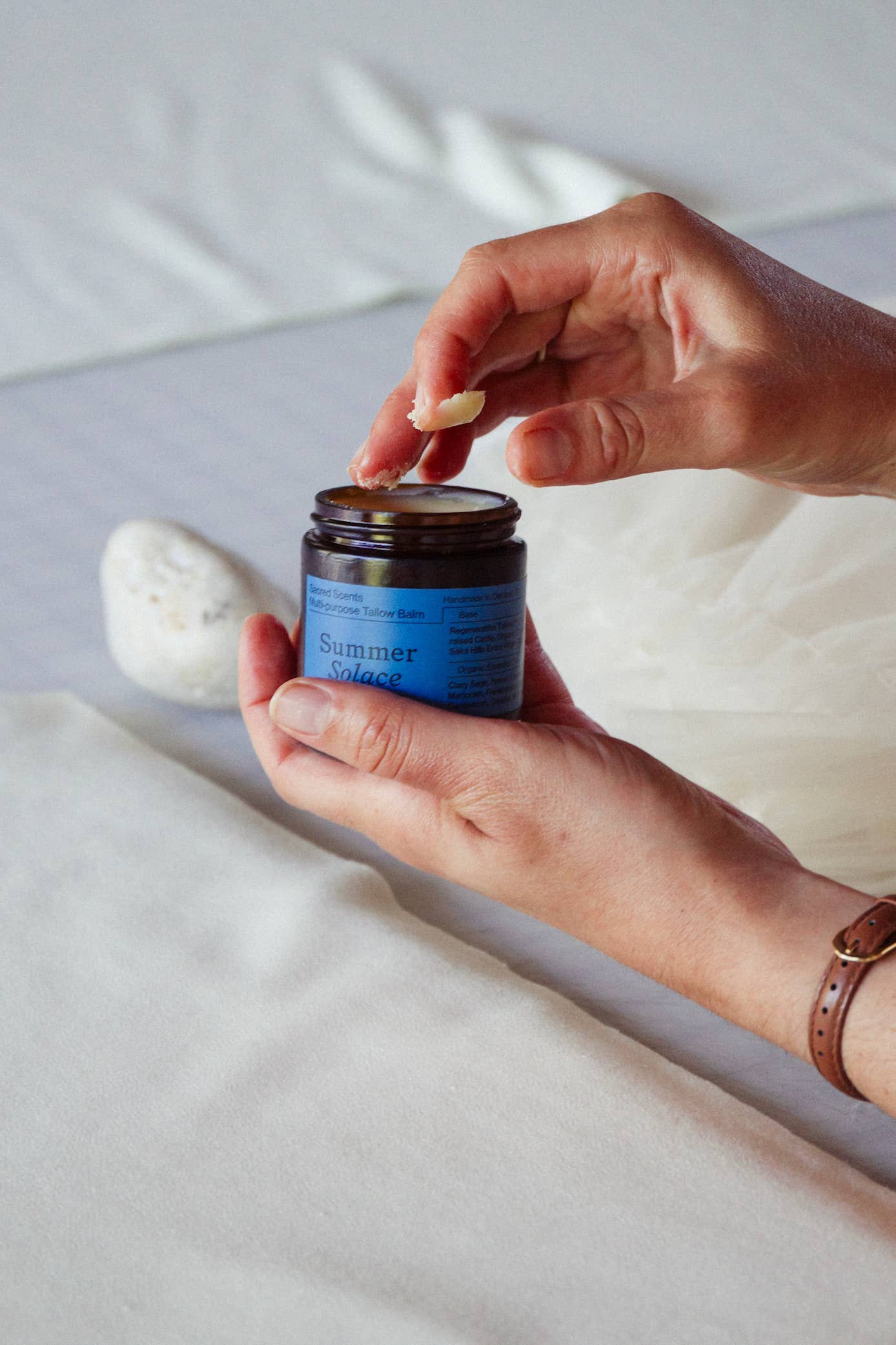 Sacred Scents Spiritual Balm – Clary Sage, Fennel & Tulsi Holy Basil