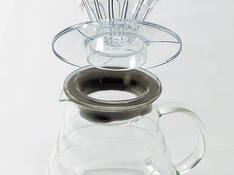 HARIO V60 Glass Server: CAPACITY：2-5 cups