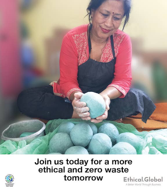 Avocado • Hedgehog Eco Wool Dryer Balls : Avocado
