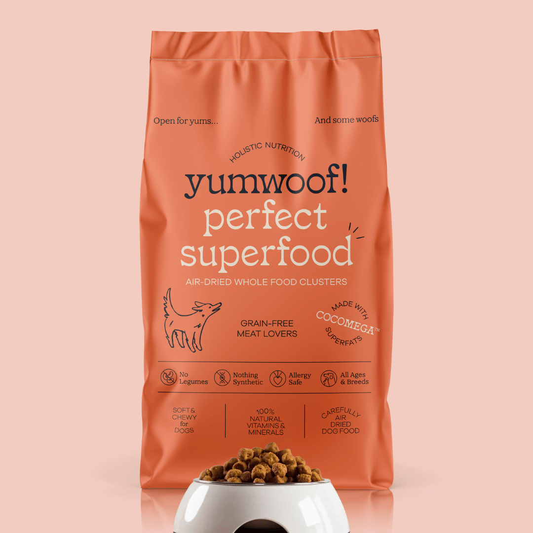 Perfect Superfood Air-Dried Dog Food: Meat Lovers / Full bag (7 lbs)
