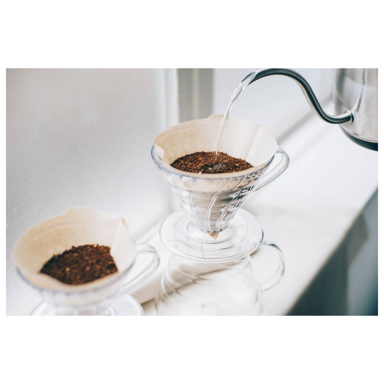 HARIO V60 Paper Filter Natural Brown (100 Sheets): For 1～4 cups