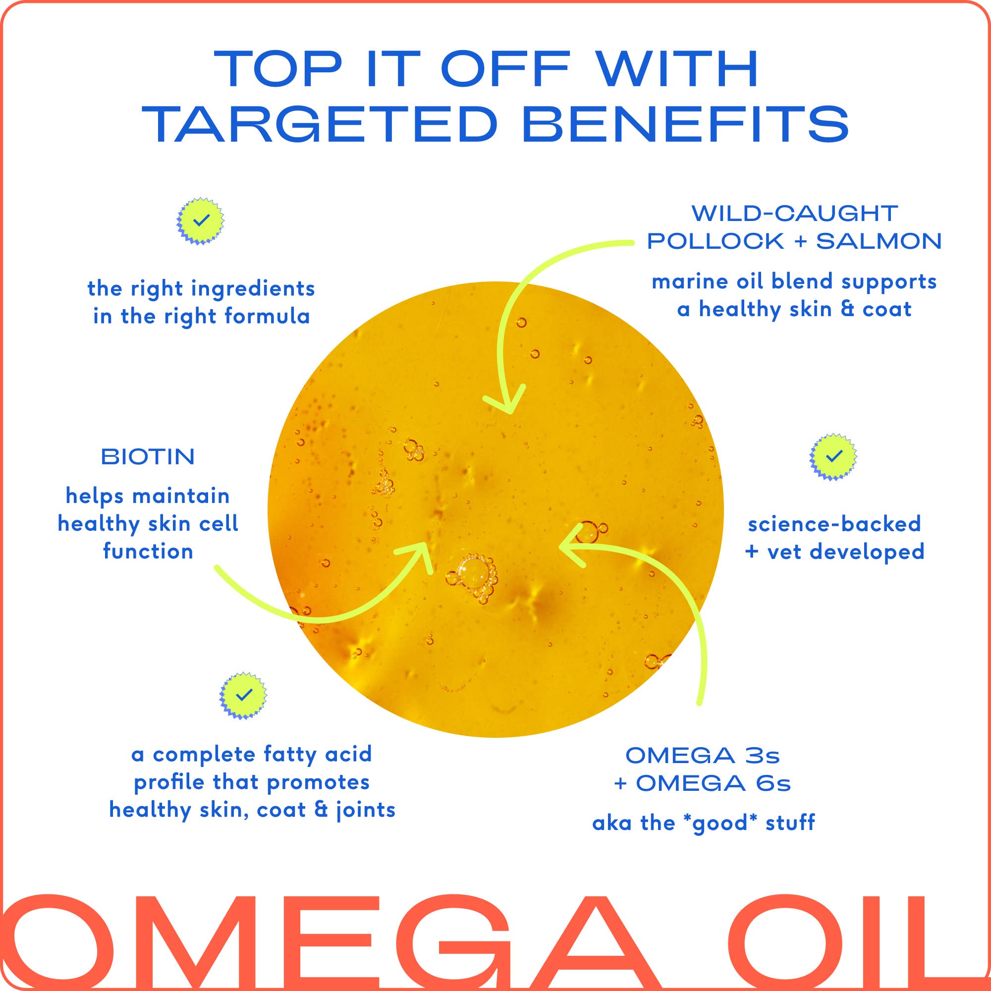 Omega-3 Fish Oil, Skin & Coat Health Supplement for Dogs: 16 oz