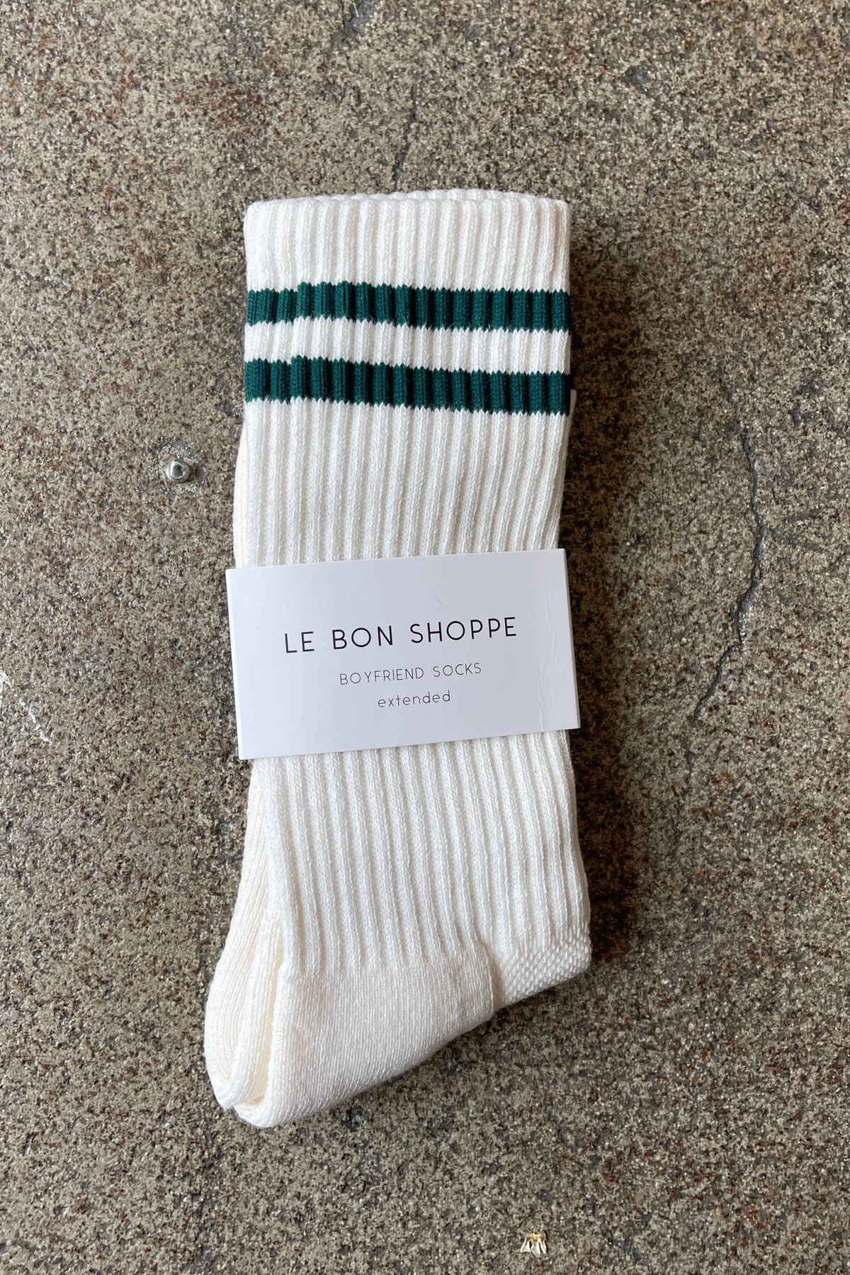 Extended Boyfriend Socks: Red