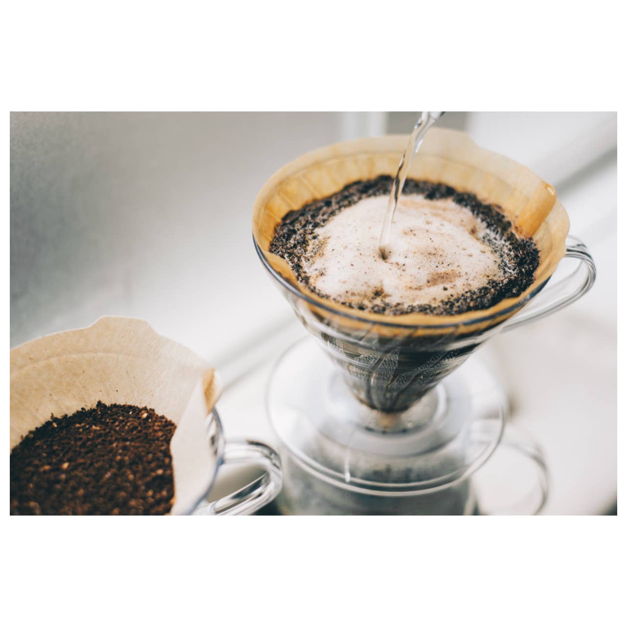 HARIO V60 Paper Filter Natural Brown (100 Sheets): For 1～4 cups