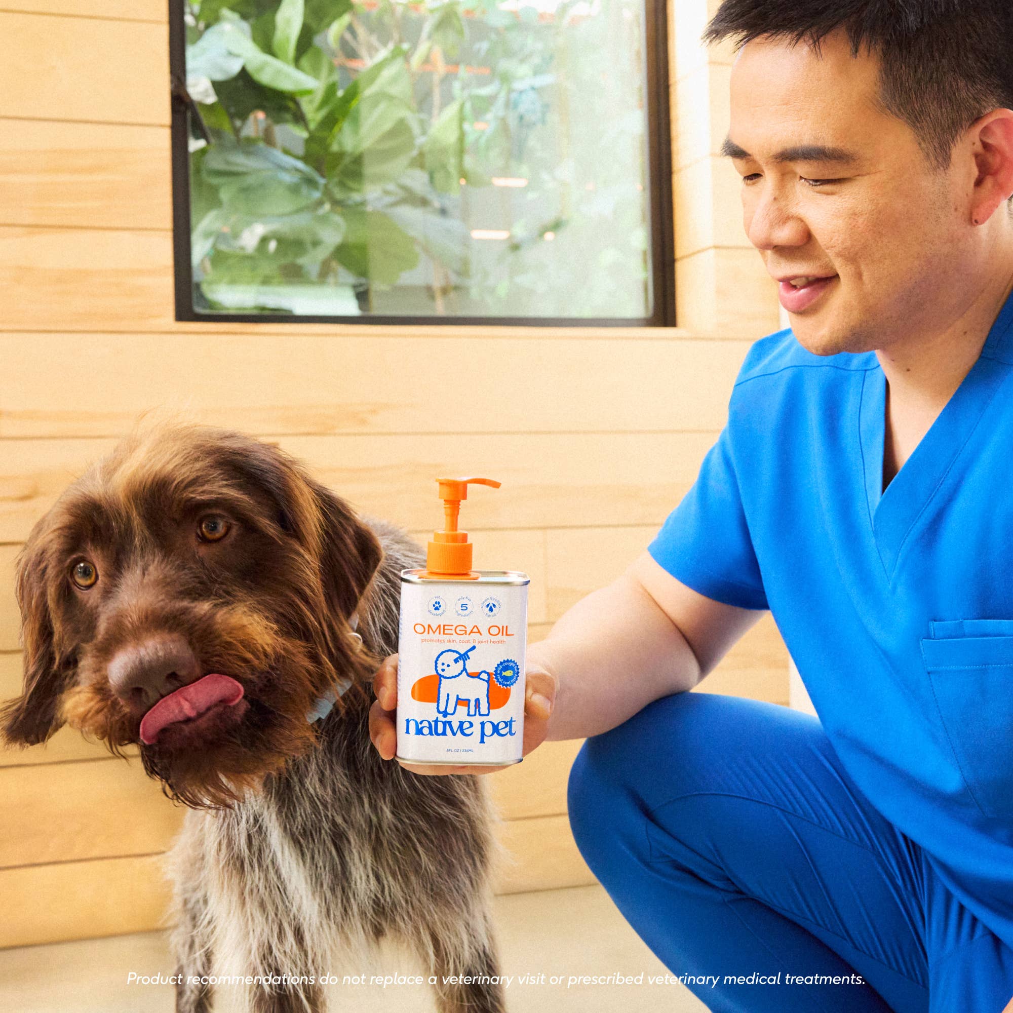 Omega-3 Fish Oil, Skin & Coat Health Supplement for Dogs: 16 oz