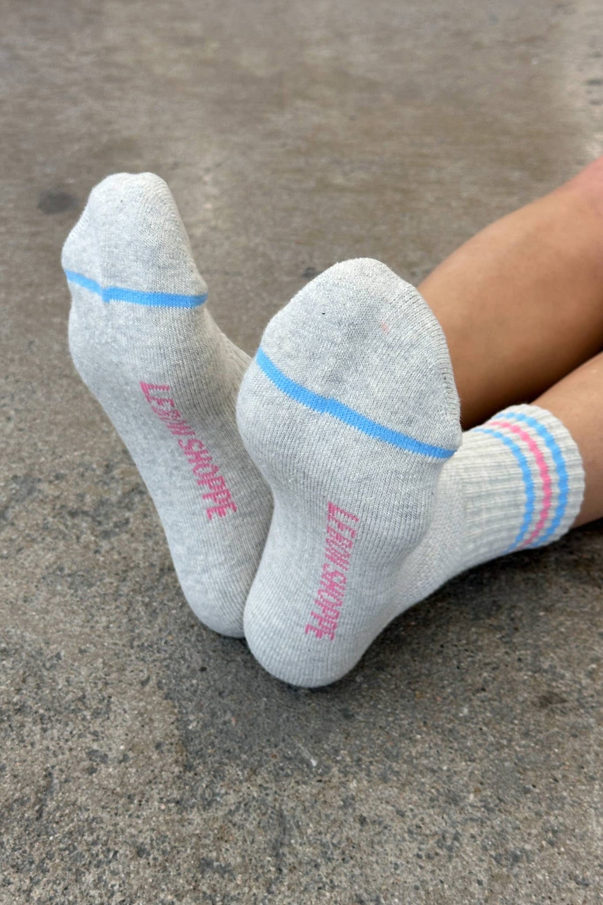 Girlfriend Socks: Indigo