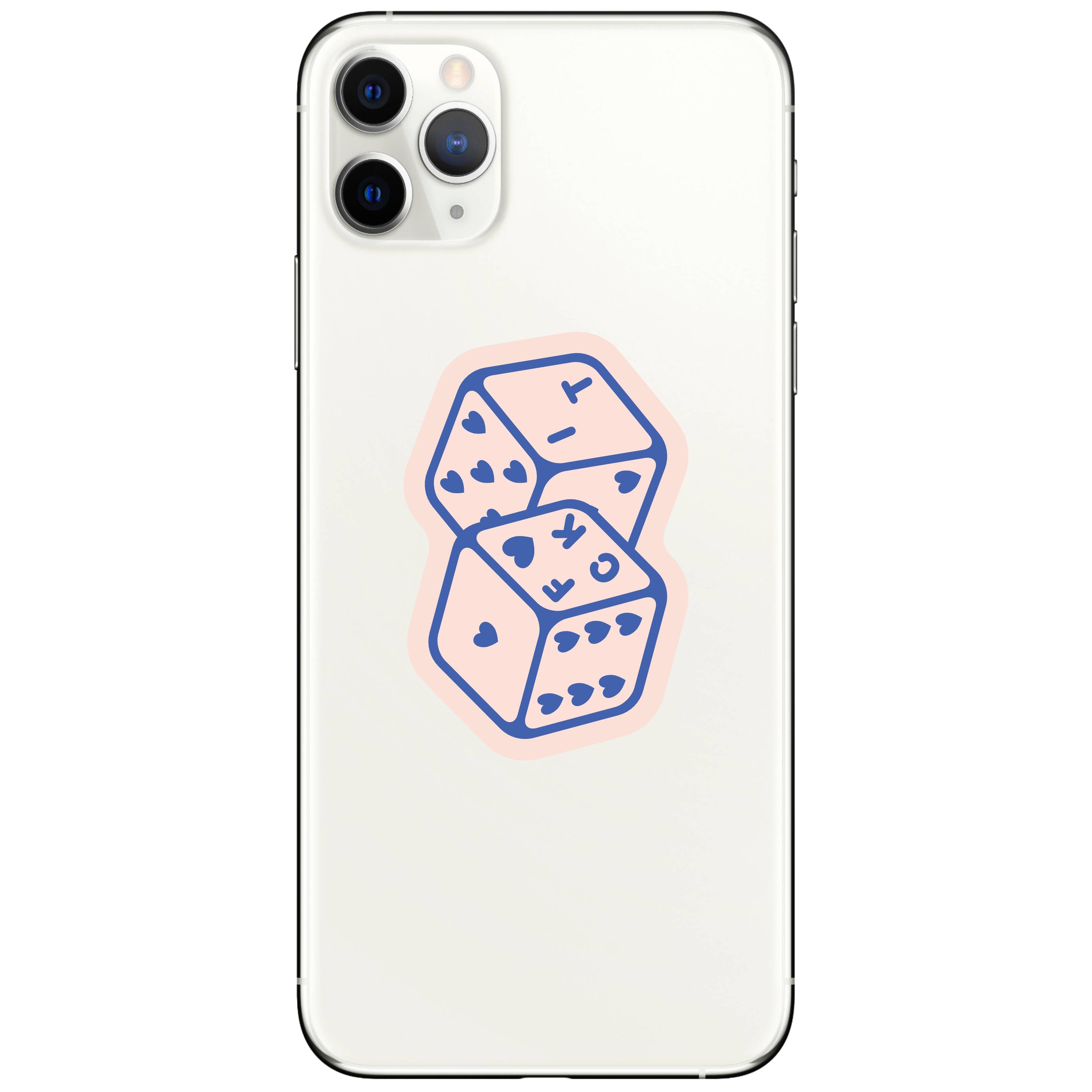 Roll the Dice Fuck It Swear Funny High Quality Vinyl Sticker